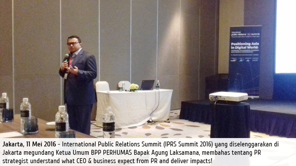 PERHUMAS dalam IPRS Summit 2016